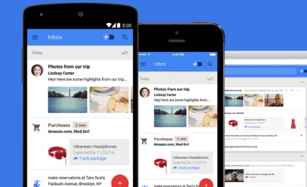 Google представи новата email услуга Inbox
