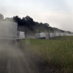 Израелска ракета удари хуманитарен конвой в Газа, има жертви