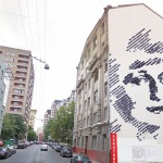 Артисти украсяват сгради в Москва с образи на руски творци