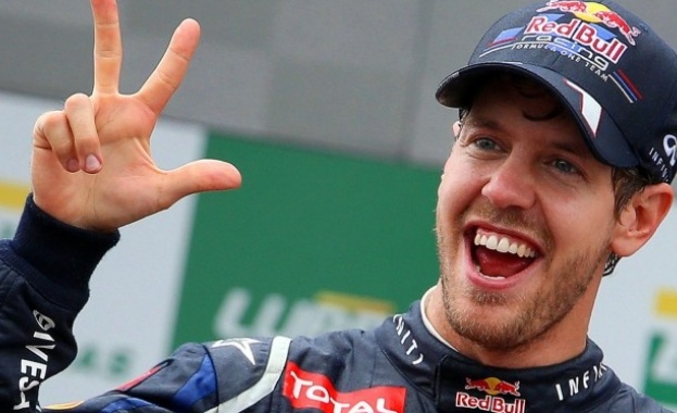 Фетел подписа 3-годишен договор с „Ферари” 