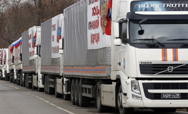 Русия изпраща пореден конвой с хуманитарна помощ в Донбас