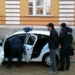 Художник арестуван на изложба, на която присъства президентът