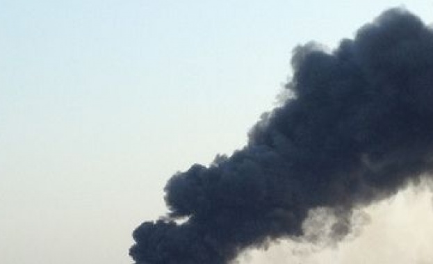 Гъст дим в района на пловдивските Централни гробища