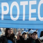 Януарски протести заради бюджета за 2015-а