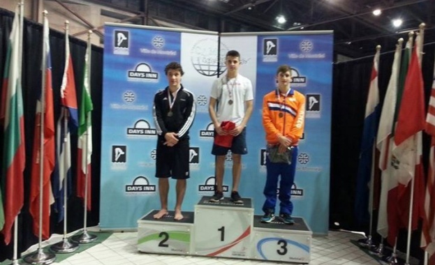 Боян Савов с титла от турнира в Канада по скокове във вода