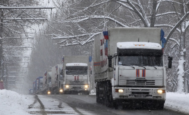 Москва изпрати поредния хуманитарен конвой за Донбас