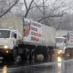 Поредният хуманитарен конвой за Донбас се отправи към Ростов на Дон