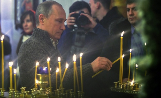 Путин поздрави православните християни по случай Рождество Христово