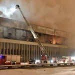 Пожар изпепели библиотеката на Института за обществени науки в Москва