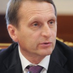 Наришкин: образът на врага в Европа се създава от САЩ