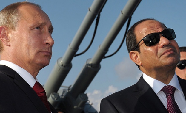 Путин пристига в Египет 