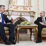 Путин и Орбан разговарят в унгарския парламент