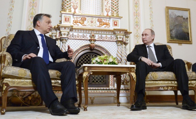 Путин и Орбан разговарят в унгарския парламент