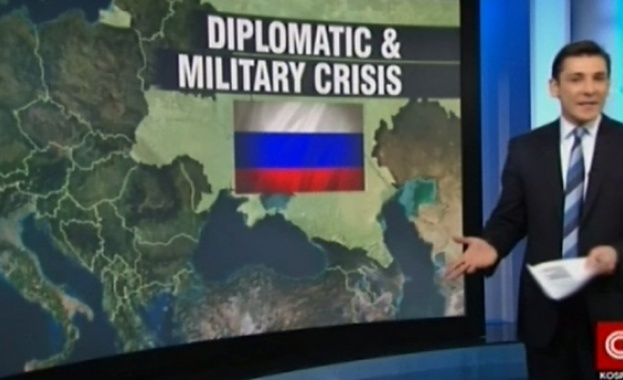 CNN «присъедини» територията на Украйна към Русия