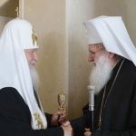 Руският Патриарх Кирил поздрави Патриарх Неофит