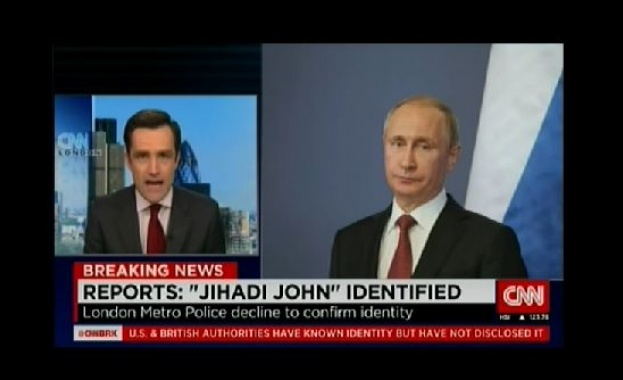 CNN показа Путин вместо терорист от ИД
