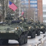 Американски БТР-и на 300 метра от руската граница