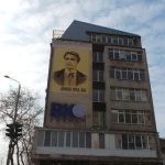 Ликът на Левски грейна на фасада в Бургас