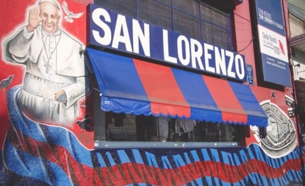 Сан Лоренцо кръщава новия си стадион на папата