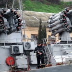 Руски кораби тренират ракетен удар по условен противник в Черно море