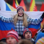 Москва  празнува присъединяването на Крим с грандиозен концерт