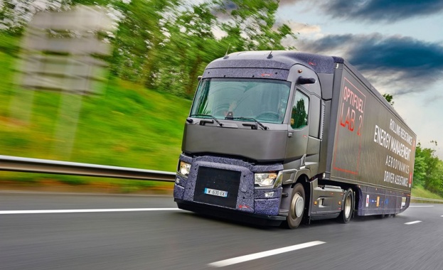 Супер икономичният камион на Renault Trucks - Optifuel Lab 2 понижава разхода на гориво с 22%