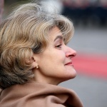 Ирина Бокова в Москва за 9 май