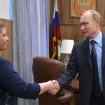 Путин посети пострадалия от пожарите сибирски регион