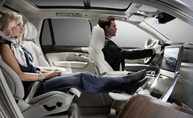 Volvo махна предната седалка (видео)