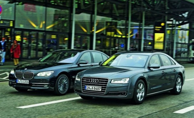 BMW Серия 7 и Audi A8: Луксозните еколози