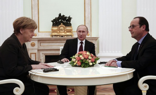 Владимир Путин и Ангела Меркел ще търсят решение на украинската криза 