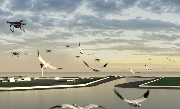 Отблъскващи птиците дрони и конзоли за игра вдъхновяват бъдещето на полетите