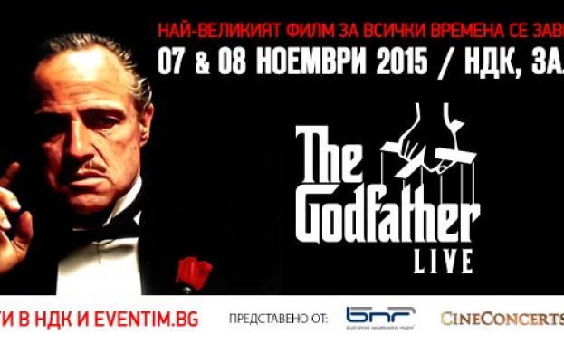 Грандиозният спектакъл Кръстникът LIVE с две дати: 7 и 8 ноември