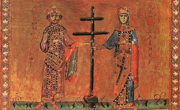Възнесение Господне (Спасовден). Св. велики царе равноапостолни Константин и Елена