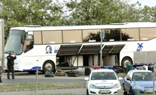 Самоделката, открита в българския автобус, трябвало да го подпали