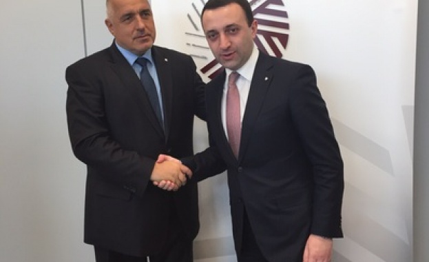Борисов и Гарибашвили обсъдиха сътрудничеството между България и Грузия