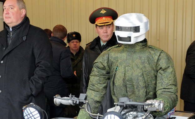 Разработваният от руските учени боен робот до края на годината ще може да тича