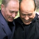 Путин и Берлускони с частна среща в Рим