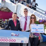 Wizz Air посреща милионния пътник от Лондон