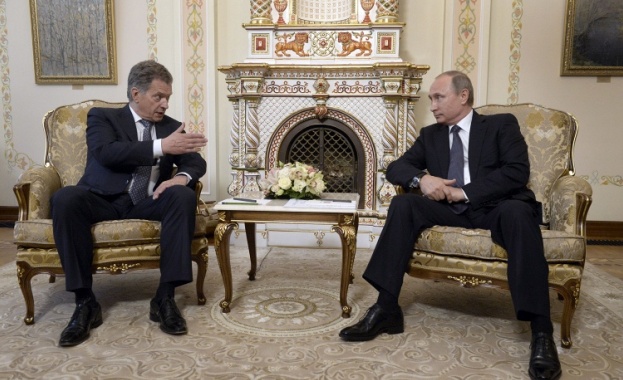 Президентите на Русия и Финландия обсъдиха украинската криза