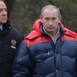 Путин и Берлускони отмарят в Сибир