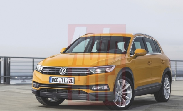 Новият Tiguan: по-голям и по-ръбест