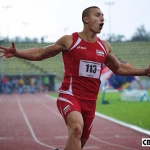 Спортният талант Петър Пеев е балкански шампион на 100 метра