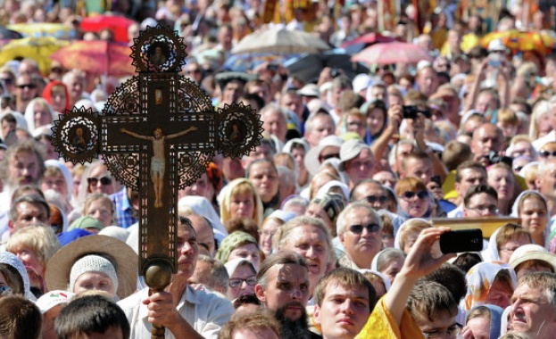 В Киев се проведе многохилядно литийно шествие