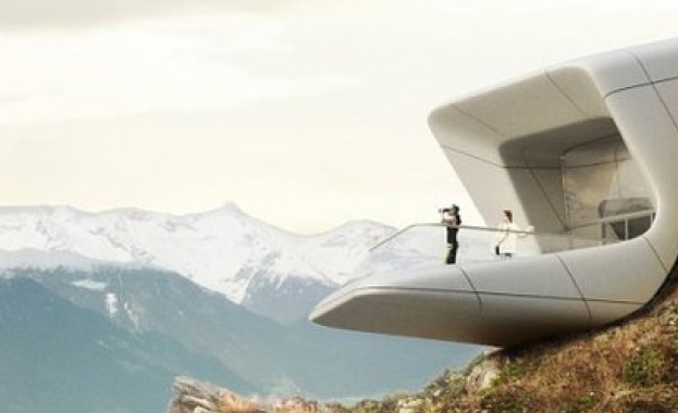 Музей на алпинизма посреща туристите на връх Кронплац в Южен Тирол