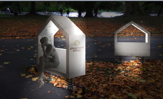 Рециклируема пейка с органични фотоволтаици ще бъде монтирана в Научно-технологичния парк
