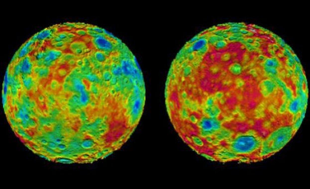 НАСА представи подробна карта на Церера (видео)