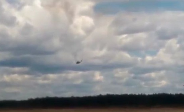 Ми-28 се разби на авиошоу в Рязанска област /видео/