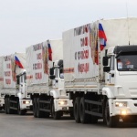 Русия подготвя поредната колона с хуманитарна помощ за Донбас