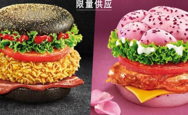 KFC пусна розови бургери 